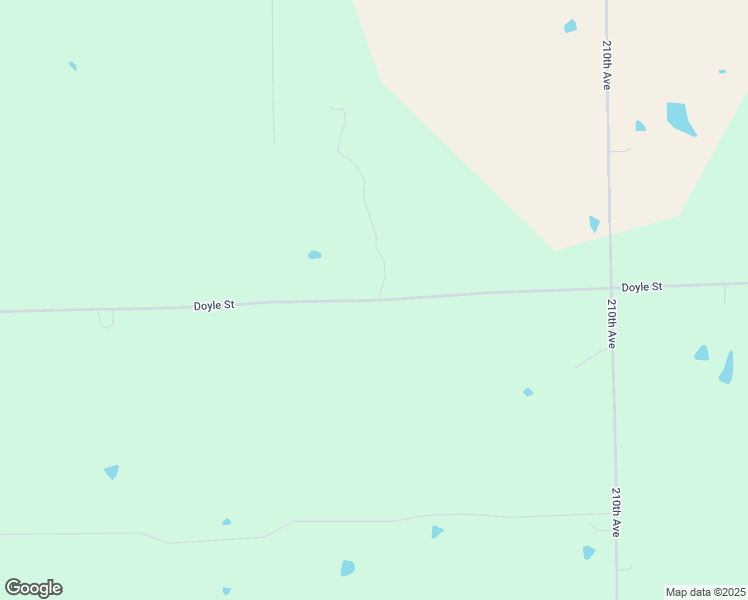 map of restaurants, bars, coffee shops, grocery stores, and more near Doyle Street in Osceola