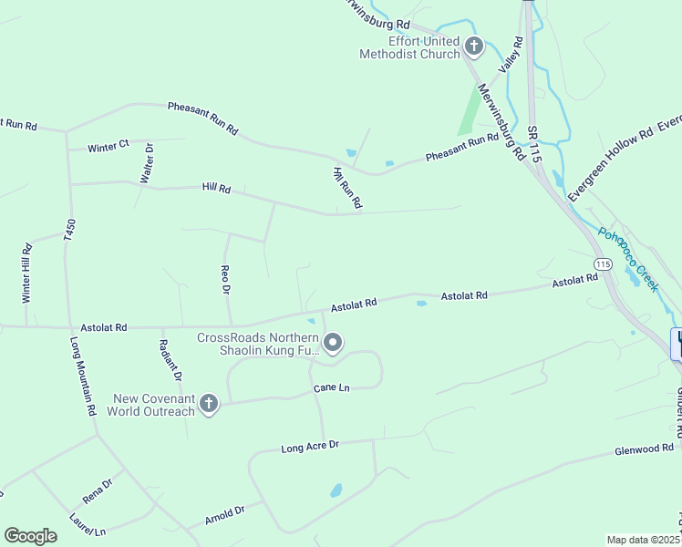 map of restaurants, bars, coffee shops, grocery stores, and more near 1701 Astolat Road in Effort