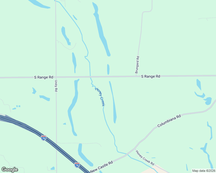 map of restaurants, bars, coffee shops, grocery stores, and more near 4376 South Range in New Middletown
