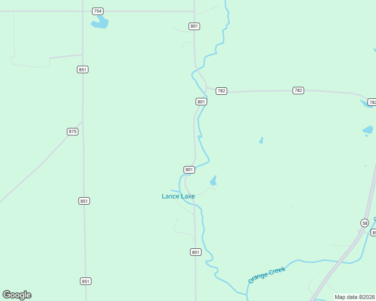 map of restaurants, bars, coffee shops, grocery stores, and more near 814 County Road 801 in Ashland