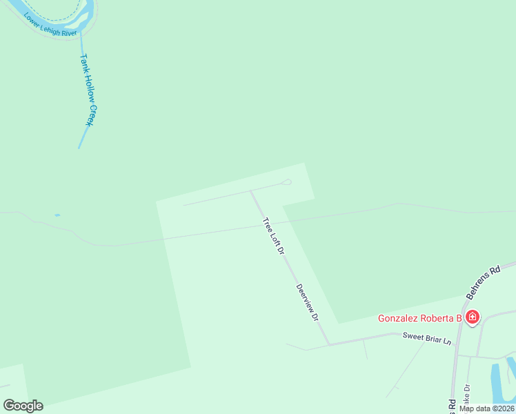 map of restaurants, bars, coffee shops, grocery stores, and more near 1470 Tree Loft Drive in Jim Thorpe