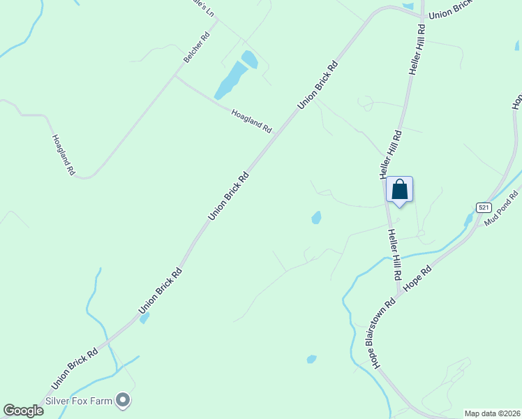 map of restaurants, bars, coffee shops, grocery stores, and more near 81 Union Brick Road in Blairstown