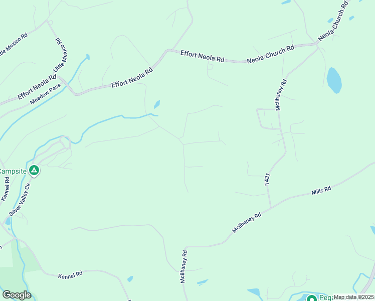 map of restaurants, bars, coffee shops, grocery stores, and more near 299 Gould Development Road in Saylorsburg