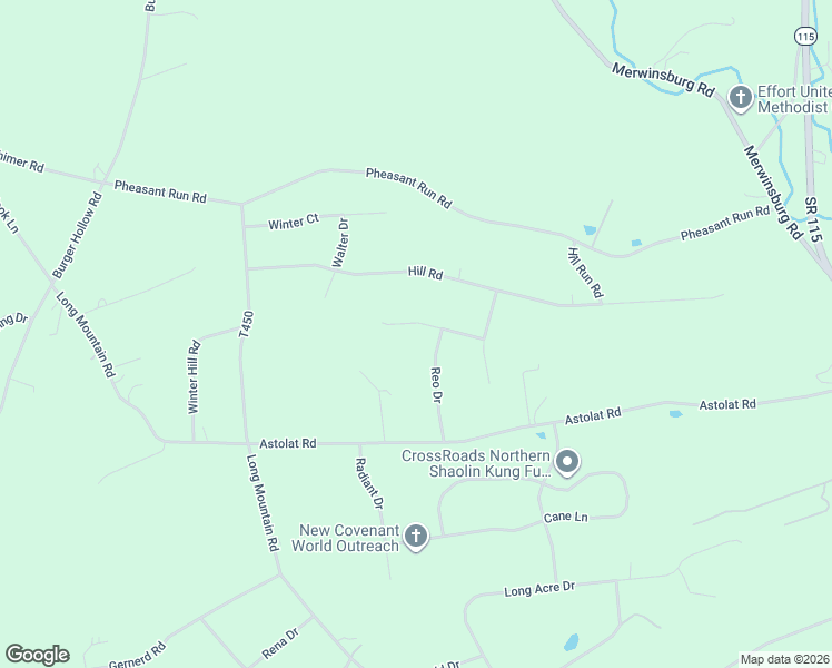 map of restaurants, bars, coffee shops, grocery stores, and more near 1570 Olympic Way in Effort