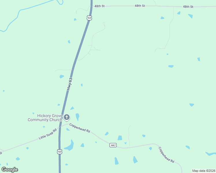map of restaurants, bars, coffee shops, grocery stores, and more near 12740-12798 43rd Street in Ottumwa