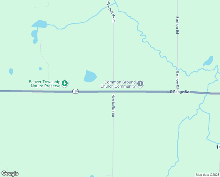 map of restaurants, bars, coffee shops, grocery stores, and more near 2577 South Range in Columbiana