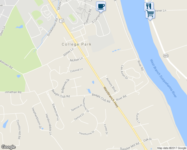 map of restaurants, bars, coffee shops, grocery stores, and more near 4663 W Branch Hwy in Lewisburg