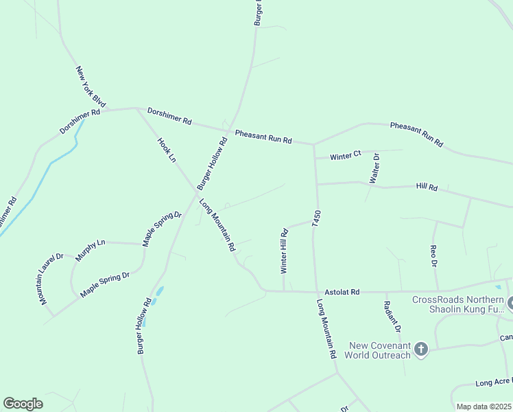 map of restaurants, bars, coffee shops, grocery stores, and more near 132 Meadow Drive in Effort
