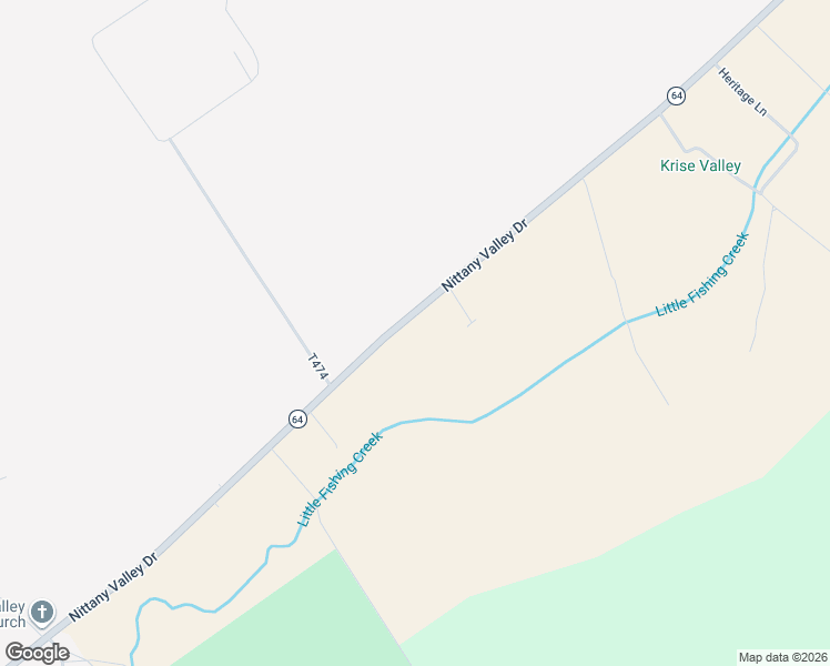 map of restaurants, bars, coffee shops, grocery stores, and more near 1368 Nittany Valley Drive in Bellefonte