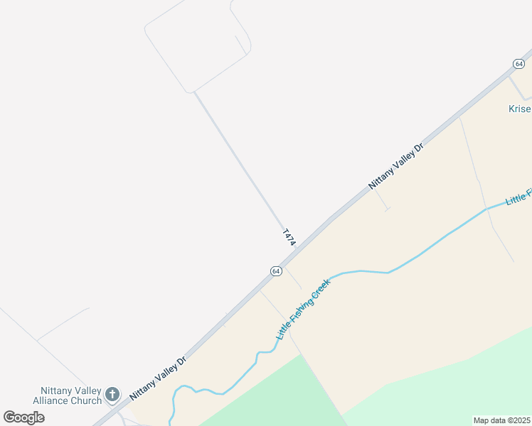 map of restaurants, bars, coffee shops, grocery stores, and more near 151 Deitrich Road in Bellefonte