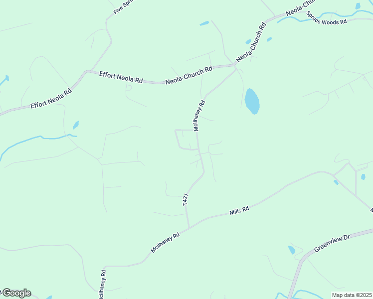 map of restaurants, bars, coffee shops, grocery stores, and more near 512 Pine Ridge Road in Stroudsburg