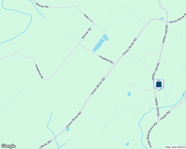 map of restaurants, bars, coffee shops, grocery stores, and more near 78 Union Brick Road in Blairstown