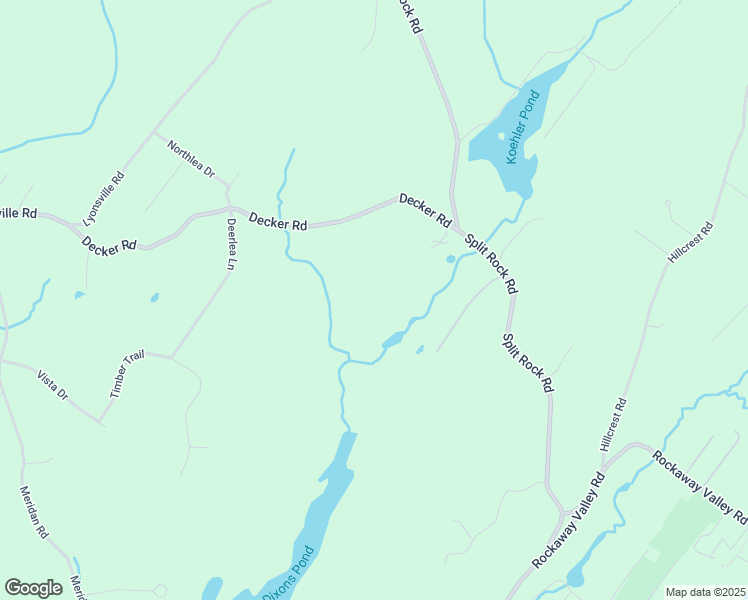 map of restaurants, bars, coffee shops, grocery stores, and more near 65 Split Rock Road in Boonton Township