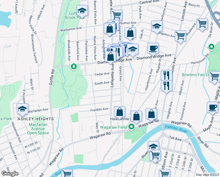 Hawthorne NJ Walk Score