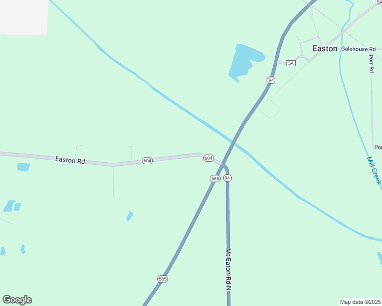 map of restaurants, bars, coffee shops, grocery stores, and more near 12975 Easton Road in Rittman