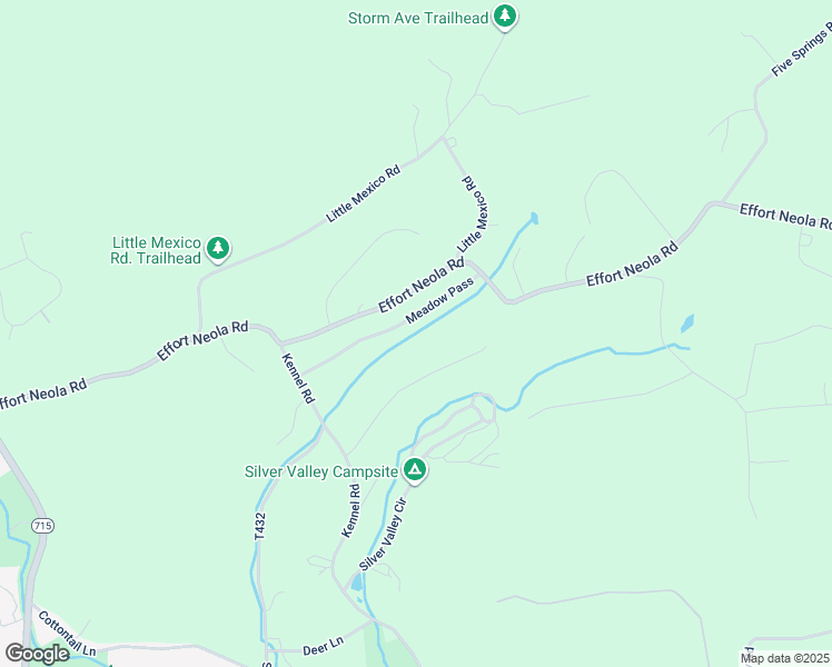 map of restaurants, bars, coffee shops, grocery stores, and more near 152 Meadow Pass in Saylorsburg