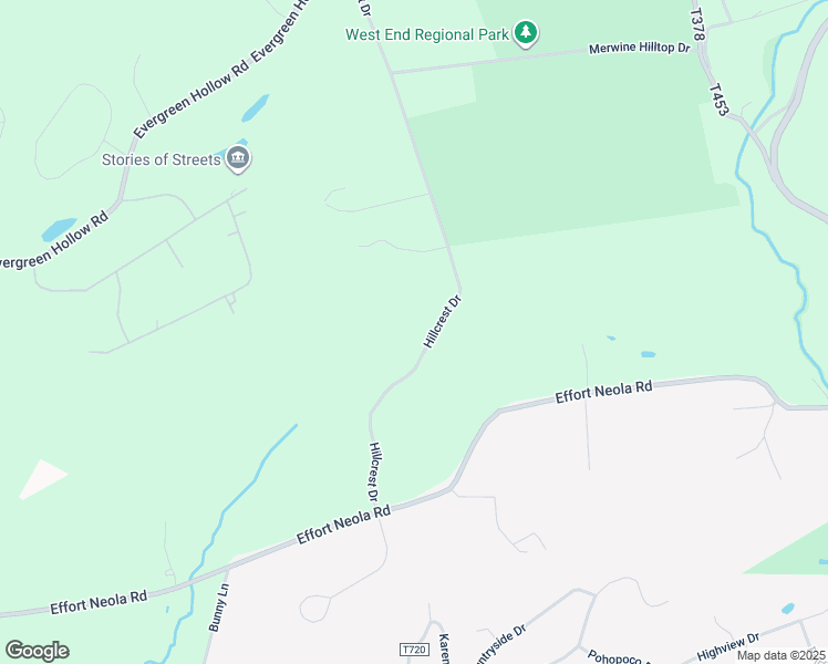 map of restaurants, bars, coffee shops, grocery stores, and more near 3183 Hillcrest Drive in Saylorsburg