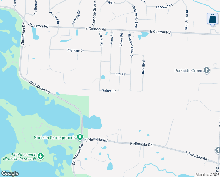 map of restaurants, bars, coffee shops, grocery stores, and more near 615 Saturn Drive in Uniontown