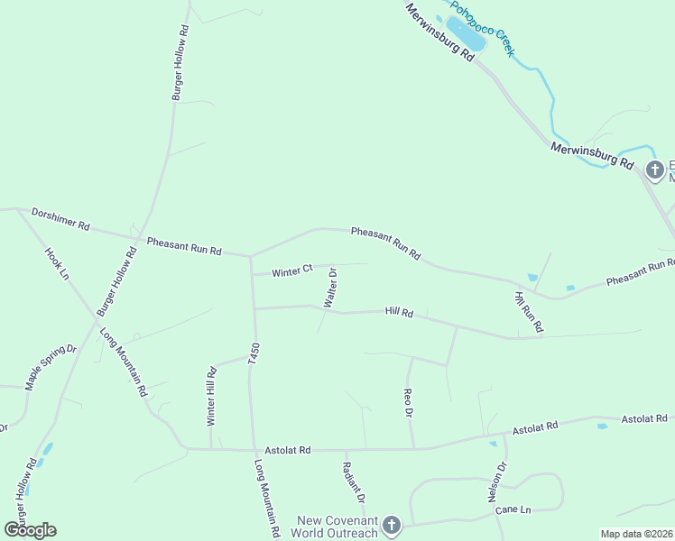 map of restaurants, bars, coffee shops, grocery stores, and more near 1409-1445 Winter Ct in Effort
