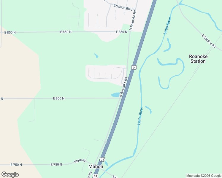map of restaurants, bars, coffee shops, grocery stores, and more near 8042 North Roanoke Road in Roanoke