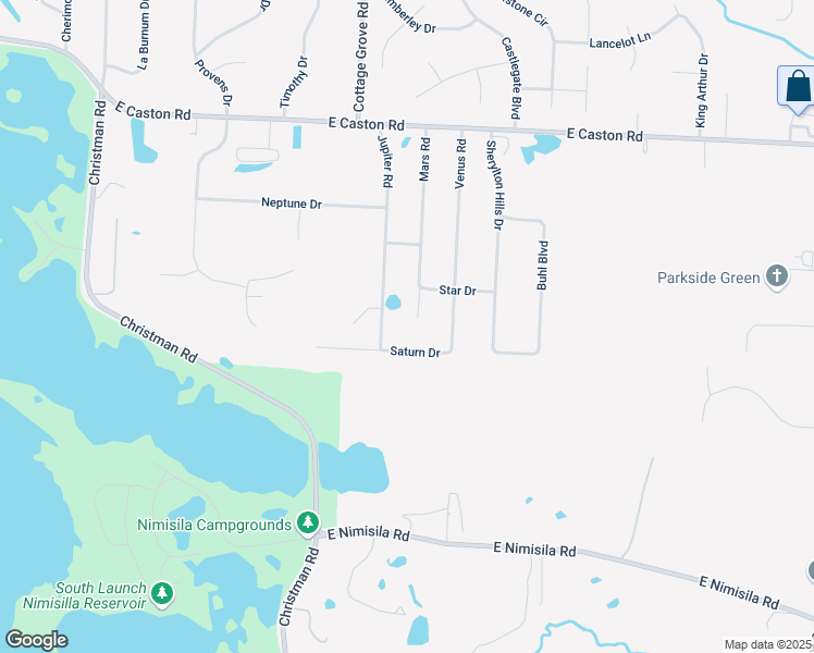 map of restaurants, bars, coffee shops, grocery stores, and more near 615 Saturn Drive in Uniontown