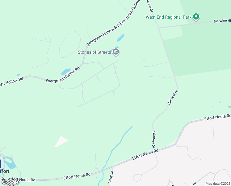map of restaurants, bars, coffee shops, grocery stores, and more near 243 Sundance Road in Effort