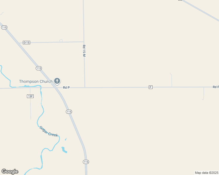 map of restaurants, bars, coffee shops, grocery stores, and more near Road P in Columbus Grove