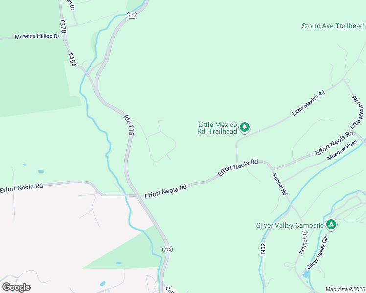 map of restaurants, bars, coffee shops, grocery stores, and more near 580 Rolling Pines Drive in Saylorsburg