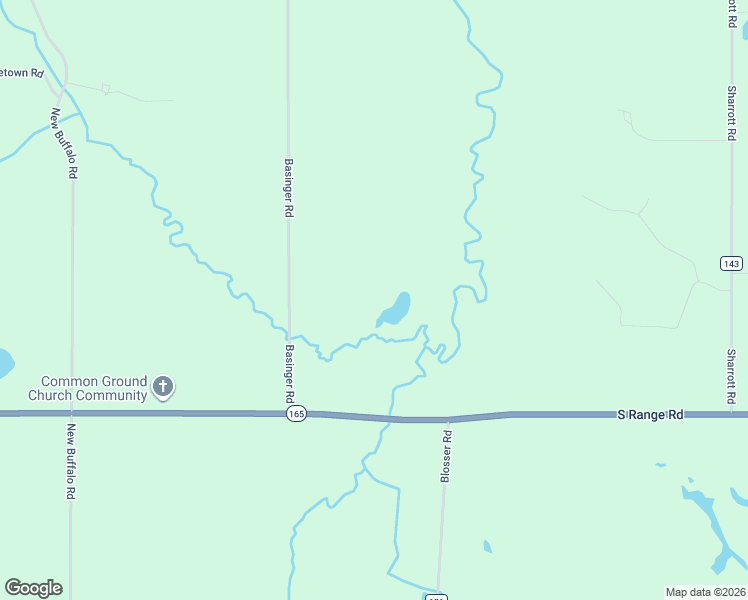 map of restaurants, bars, coffee shops, grocery stores, and more near 11695 Basinger Road in North Lima