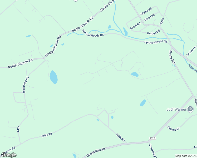 map of restaurants, bars, coffee shops, grocery stores, and more near 208 Iris Lane in Stroudsburg