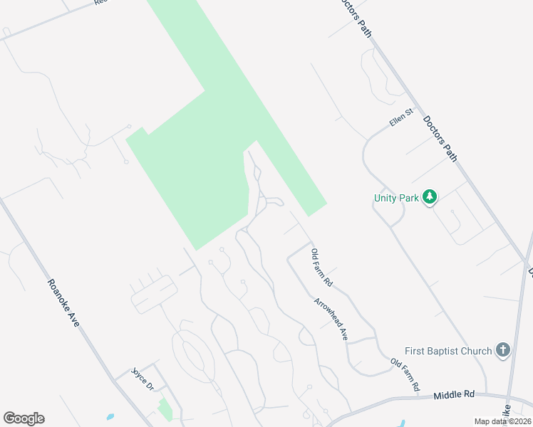 map of restaurants, bars, coffee shops, grocery stores, and more near 2703 Amen Corner in Riverhead