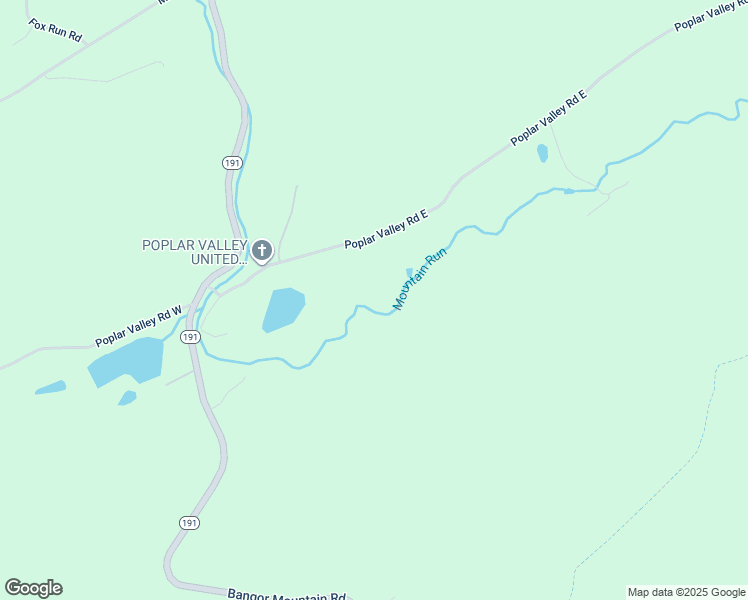 map of restaurants, bars, coffee shops, grocery stores, and more near 1070 Poplar Valley Road East in Stroudsburg