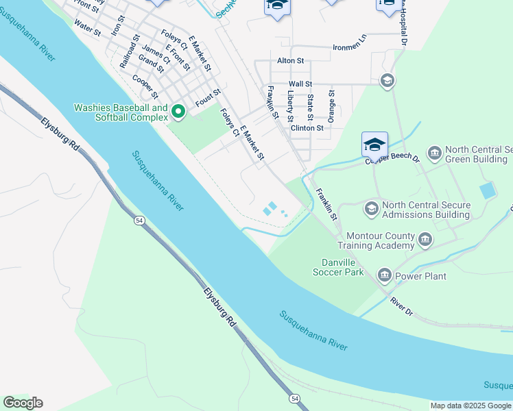map of restaurants, bars, coffee shops, grocery stores, and more near 199 Fishers Court in Danville