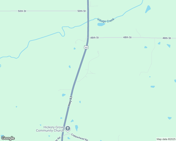 map of restaurants, bars, coffee shops, grocery stores, and more near 12740 43rd Street in Ottumwa
