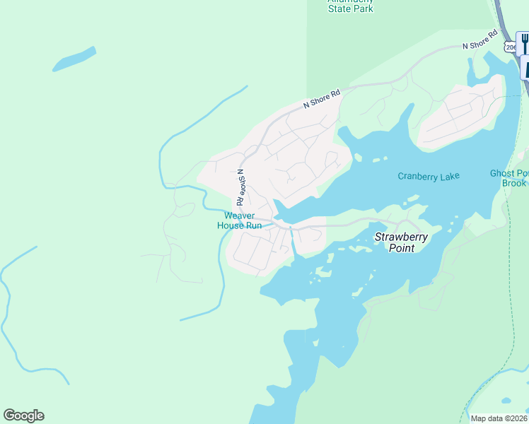 map of restaurants, bars, coffee shops, grocery stores, and more near 7 Hickory Trail in Sussex County