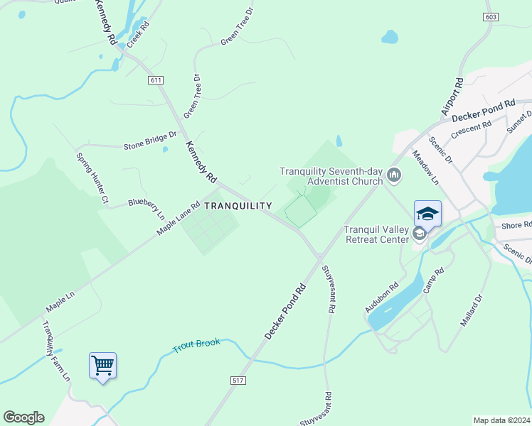 map of restaurants, bars, coffee shops, grocery stores, and more near 23 Kennedy Road in Green Township