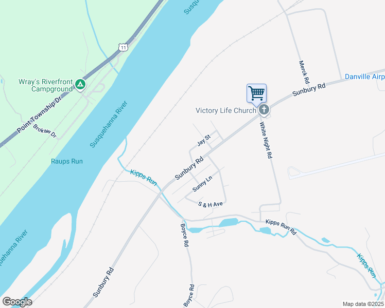 map of restaurants, bars, coffee shops, grocery stores, and more near 1-5 Donald Dr in Danville