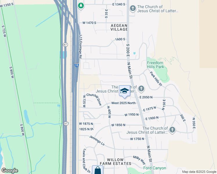 map of restaurants, bars, coffee shops, grocery stores, and more near 283 West Summerhill Lane in Centerville