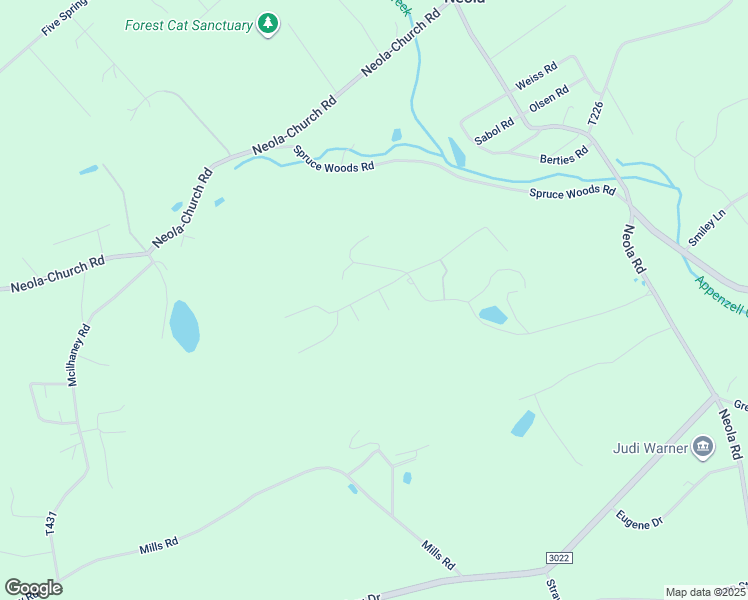 map of restaurants, bars, coffee shops, grocery stores, and more near 102 Ivy Lane in Stroudsburg