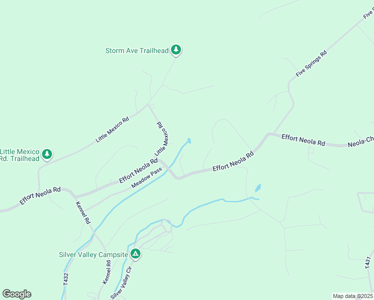 map of restaurants, bars, coffee shops, grocery stores, and more near Brookside Avenue in Stroudsburg