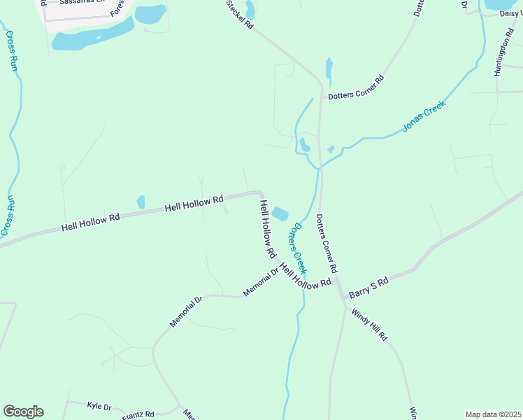 map of restaurants, bars, coffee shops, grocery stores, and more near 960 Hell Hollow Road in Kunkletown
