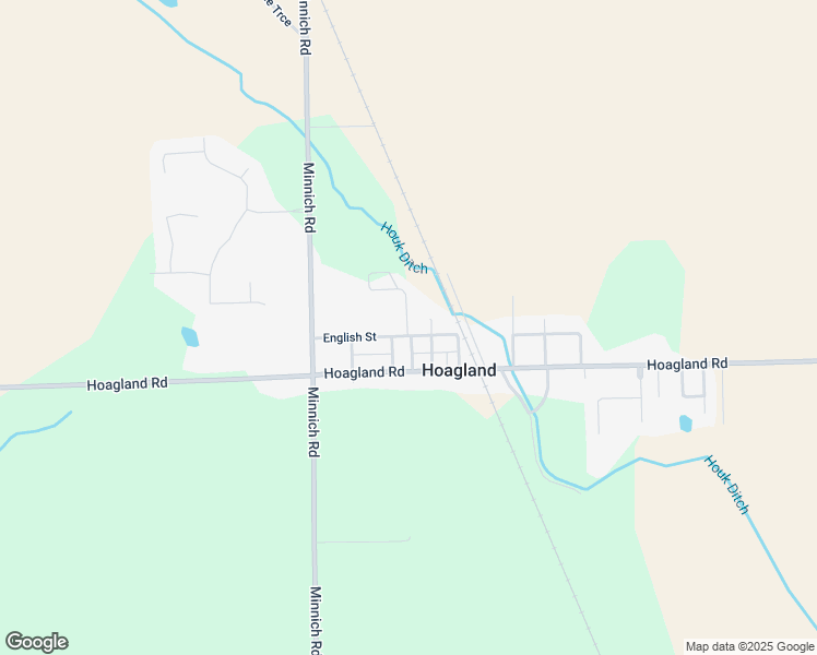 map of restaurants, bars, coffee shops, grocery stores, and more near 14601 Old Tile Mill Dr in Hoagland