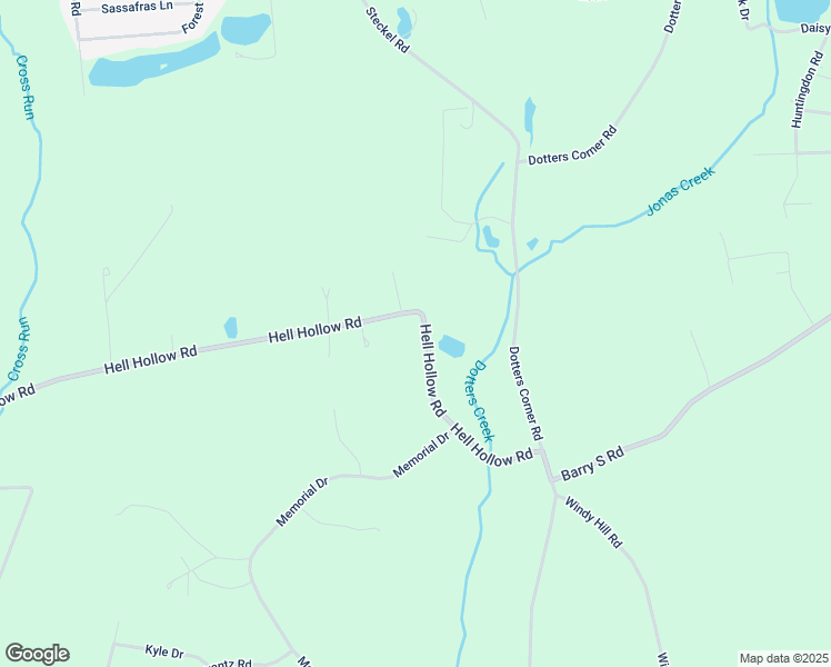 map of restaurants, bars, coffee shops, grocery stores, and more near 960 Hell Hollow Road in Kunkletown