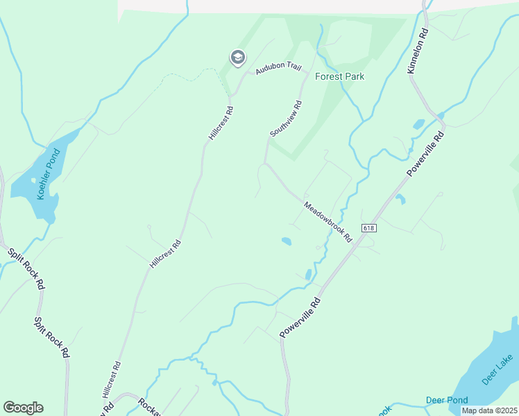 map of restaurants, bars, coffee shops, grocery stores, and more near 27 Meadowbrook Road in Boonton