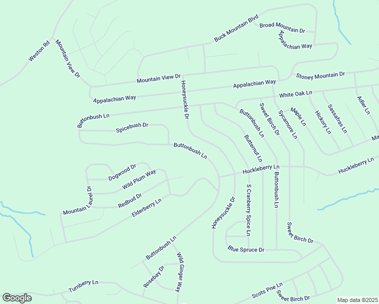 map of restaurants, bars, coffee shops, grocery stores, and more near 171 Buttonbush Lane in Sugarloaf