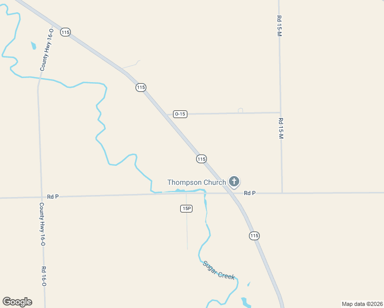 map of restaurants, bars, coffee shops, grocery stores, and more near 15824 Ohio 115 in Columbus Grove