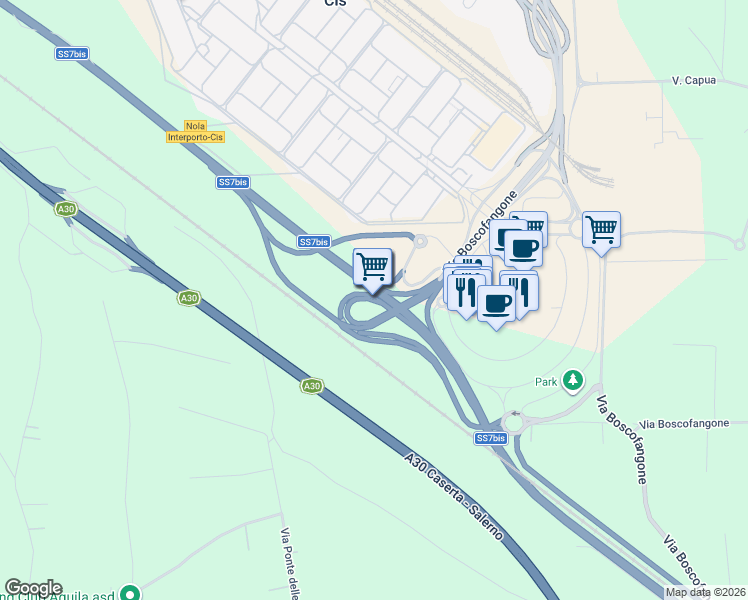 map of restaurants, bars, coffee shops, grocery stores, and more near in 