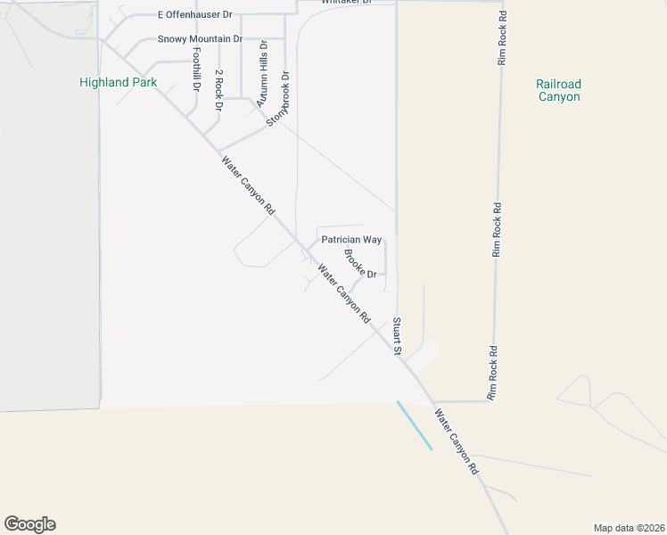 map of restaurants, bars, coffee shops, grocery stores, and more near 5874 Water Canyon Road in Winnemucca