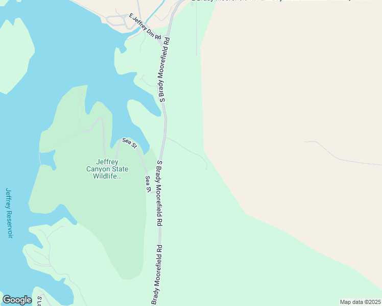 map of restaurants, bars, coffee shops, grocery stores, and more near South Brady Moorefield Road in Brady