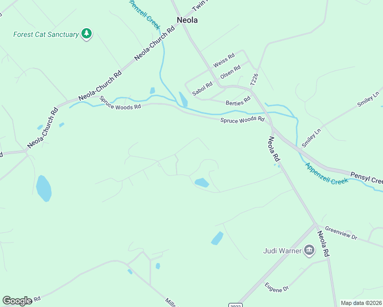 map of restaurants, bars, coffee shops, grocery stores, and more near 311 Ridge Road in Stroudsburg